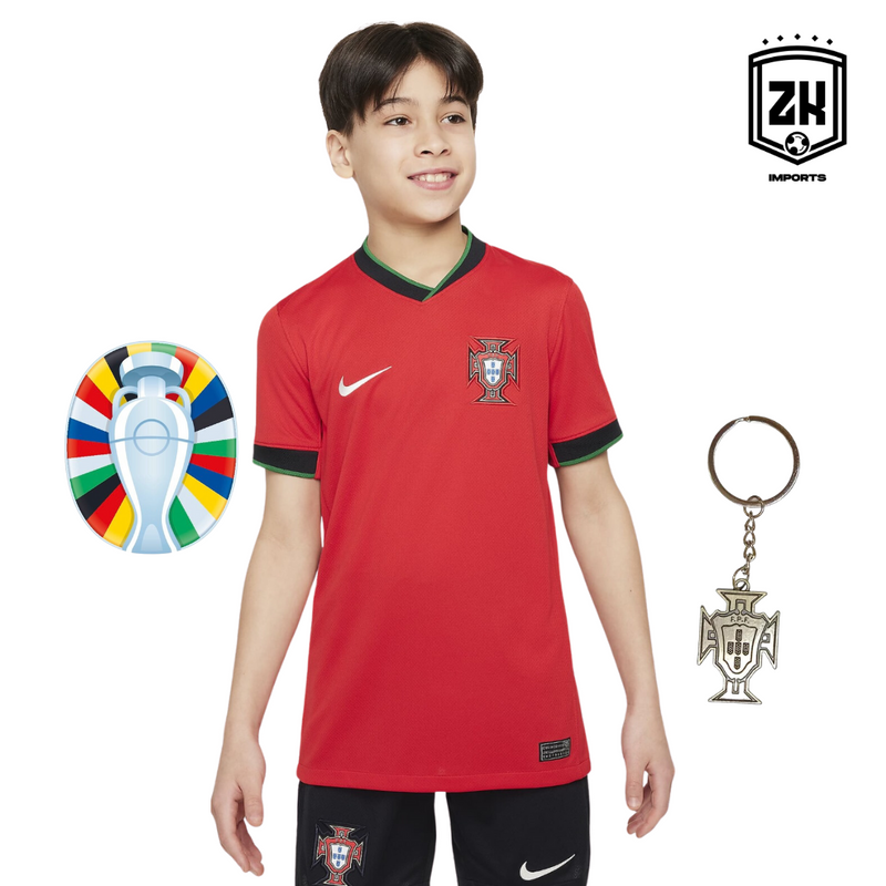 Equipación principal infantil de Portugal 2024 