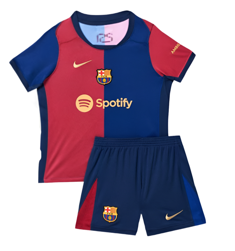 Equipación infantil local Barcelona 2023-24