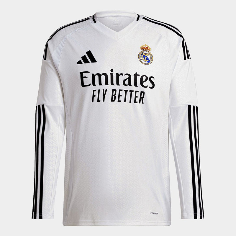 Real Madrid 2024/25 Home Long Sleeve Shirt