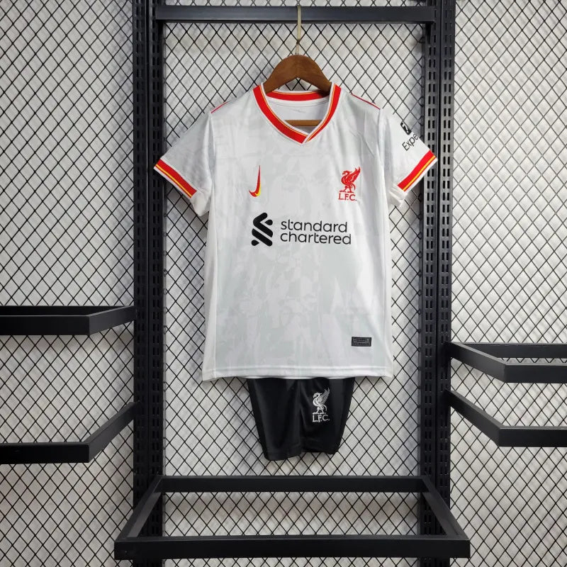 Equipación infantil Liverpool 2024/25