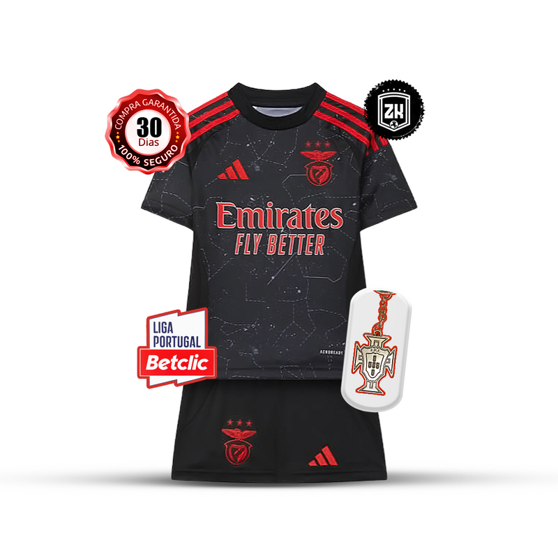 Equipación alternativa Benfica 2024-25 infantil