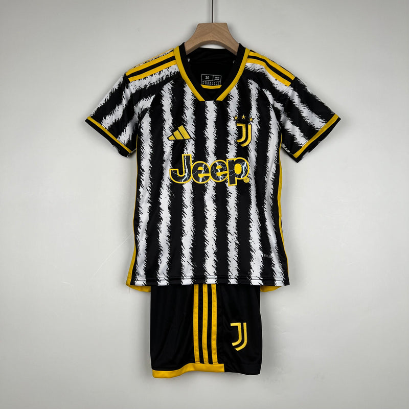 Juventus 2023-24 Home Children's Kit