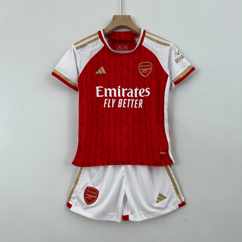 Arsenal 2023-24 Home Kids Kit