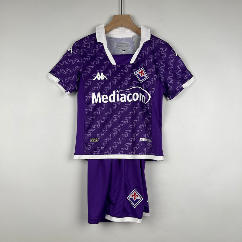 Fiorentina 2023-24 Home Child Kit