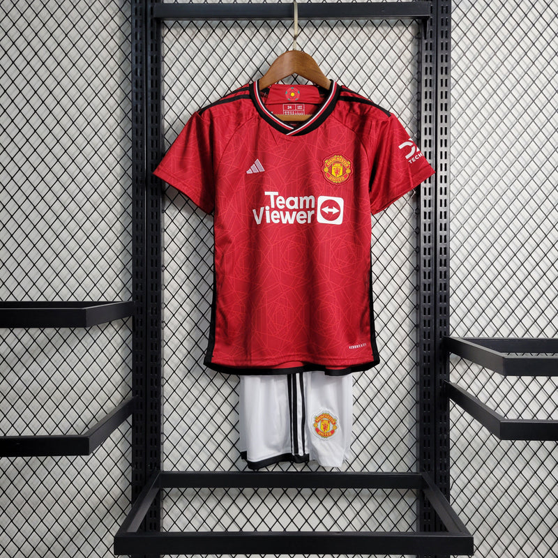 Kit Criança Man United 2023-24