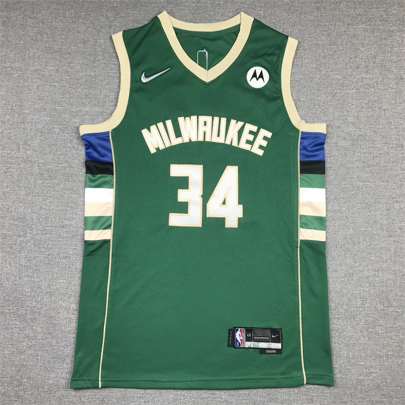 Camiseta NBA 2022 Bucks, ANTETOKOUNMPO